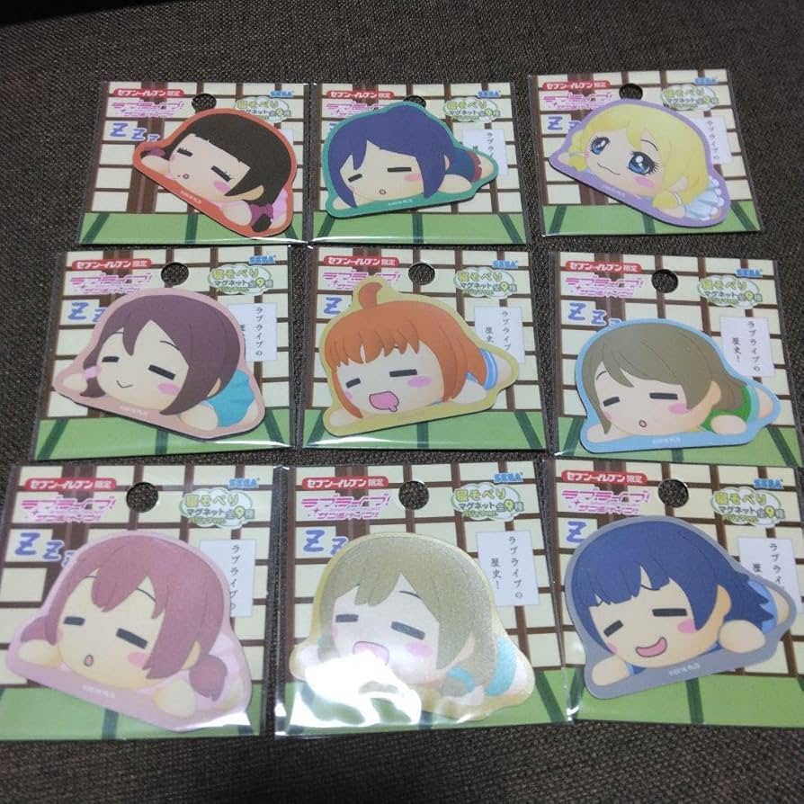 ラブライブ サンシャイン マグネット Aqours ラブライブ！サンシャイン!! トレーディングマグネット｜商品